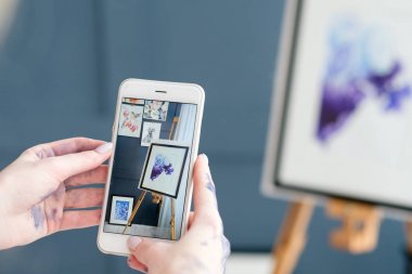 Sanatçı blogger yaratıcılık bloglama çizmek almak fotoğraf