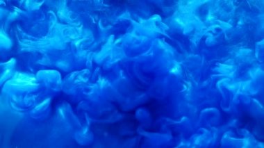 soyut duman arka planı mavi sıvı sıçrama hareketi