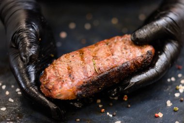 steakhouse menü striploin biftek şef sığır eti