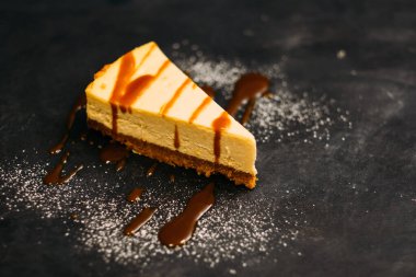 Hamur tatlısı New York cheesecake şekeri tozu
