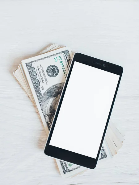 online business smartphone american dollars cash
