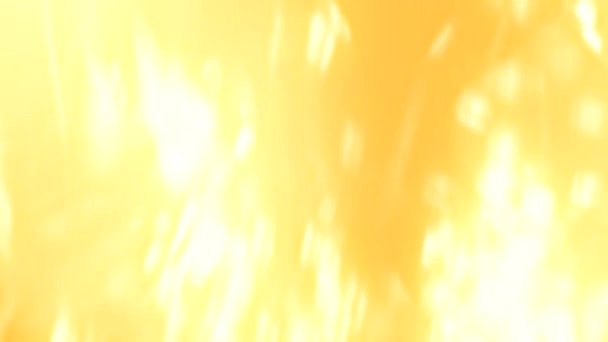 Желтый фон золотой всплеск белого свечения — стоковое видео
