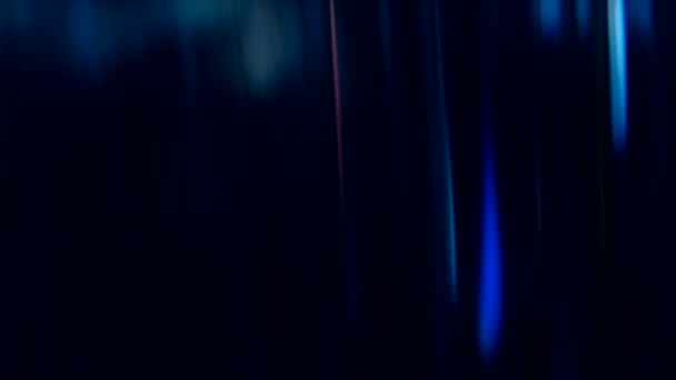Difuminación rayas título desenfocado azul rayos de luz movimiento — Vídeos de Stock