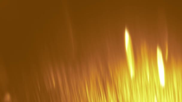 黄金の光線背景溶接火花ビーム運動 — ストック動画