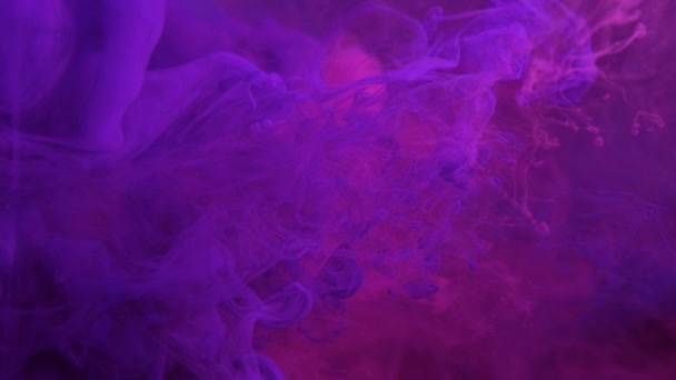 Vapor superposición púrpura magenta rosa humo movimiento — Vídeos de Stock