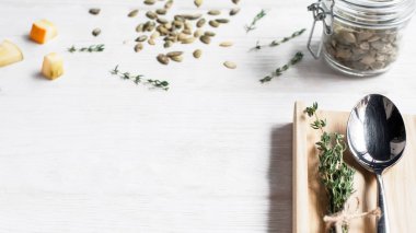 culinary class organic food ingredients spoon