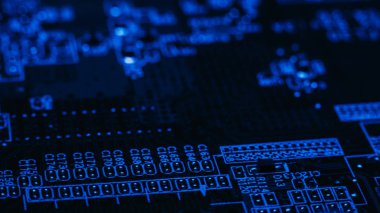 printed circuit board electronics science pads