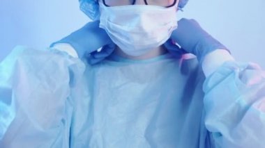 virus epidemic nurse personal protective equipment