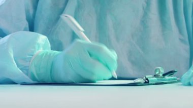 Grip salgını listesindeki doktor raporları.