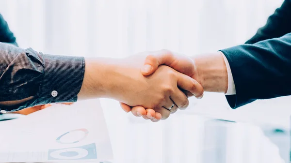 Professional cooperation business partners deal — Stock Photo, Image