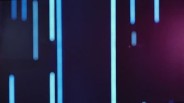 Bulanık neon ışıklar gece morötesi mavi arkaplan