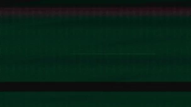 Glitch rebobinar transición viejo cinta defecto vhs vídeo — Vídeo de stock