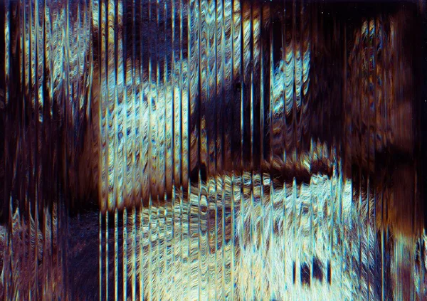 Porucha umění abstraktní pozadí srst textura šum — Stock fotografie