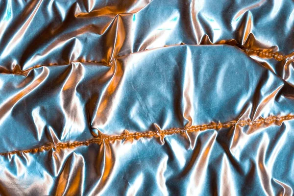 Fond abstrait brillant texture tissu cousu — Photo