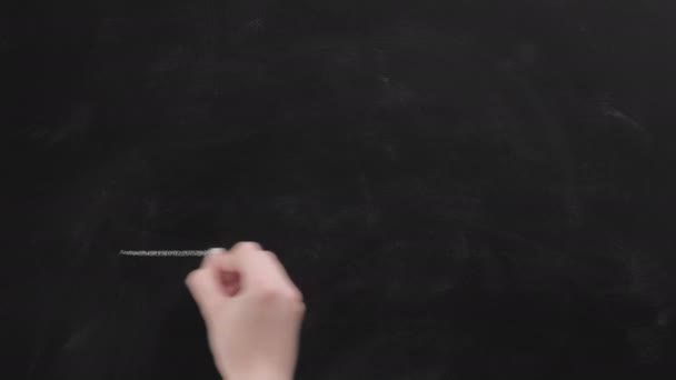 Vooruitgang groei hand tekening schaal curve set 2 — Stockvideo