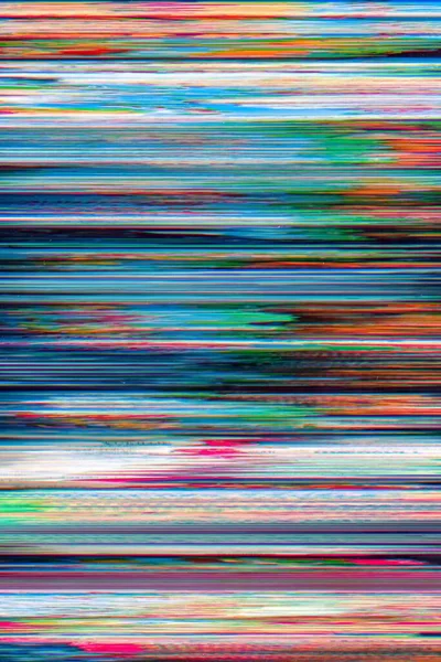 Bunt abstrakt Hintergrund blau orange glitch — Stockfoto