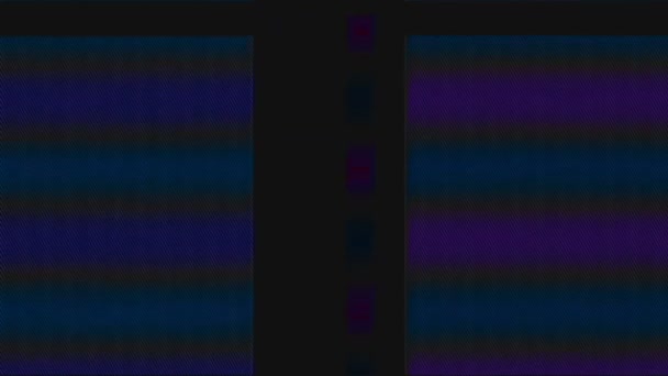 Errore video di distorsione del computer glitch digitale — Video Stock
