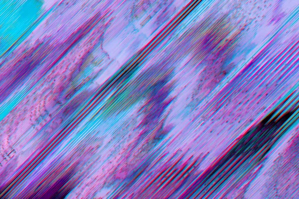Barva gradient pozadí fialová modrá závada šum — Stock fotografie