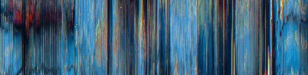 Farbe Glitch Hintergrund digitale Verzerrung blau — Stockfoto