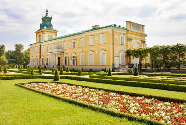 Warszawa, Polen. Wilianow Palace. — Stockfoto