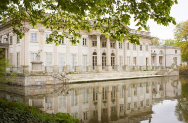 Varşova, Park Royal Łazienki. Bahar, Mayıs 2017