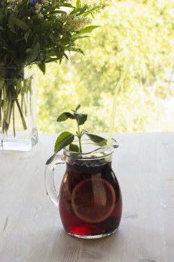 Detoks - blackberry, limon, su, buz,