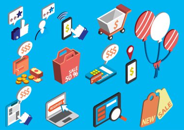 bilgi grafik satış simgelerin illüstrasyon kavramı ayarla 