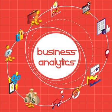 bilgi grafik iş kavramı çizimi