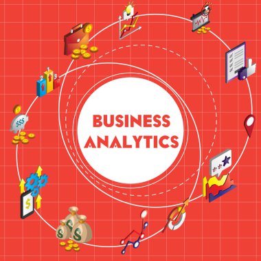 bilgi grafik iş kavramı çizimi