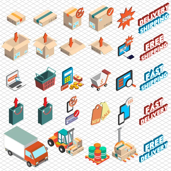 Illustration des Konzepts der Informationsgrafik zur Bereitstellung von Symbolen — Stockvektor