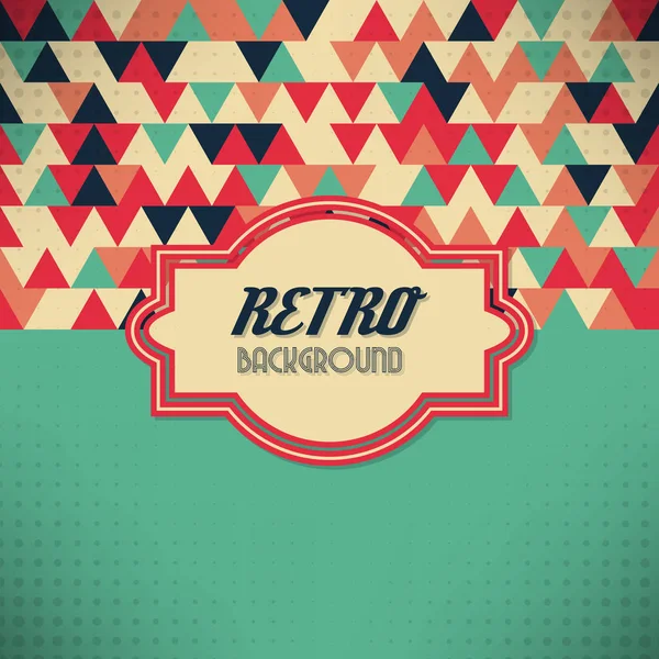 Old retro Vintage style background Design Template — Stock Vector