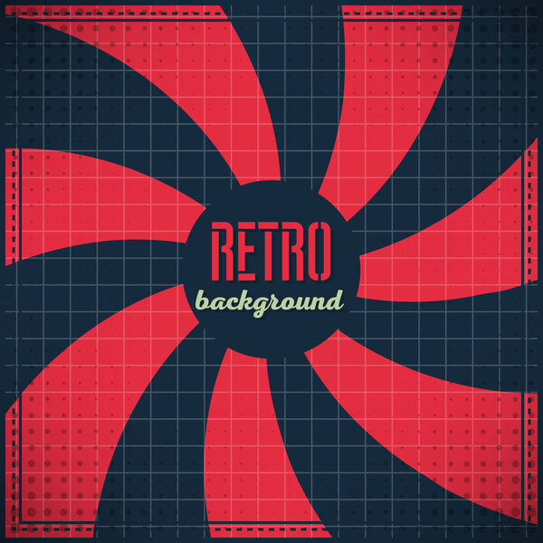 Old retro Vintage style background Design Template