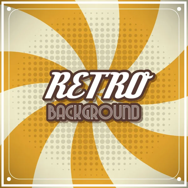 Old retro Vintage style background Design Template — Stock Vector