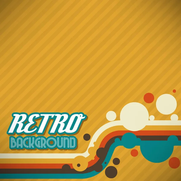 Old retro Vintage style background Design Template — Stock Vector