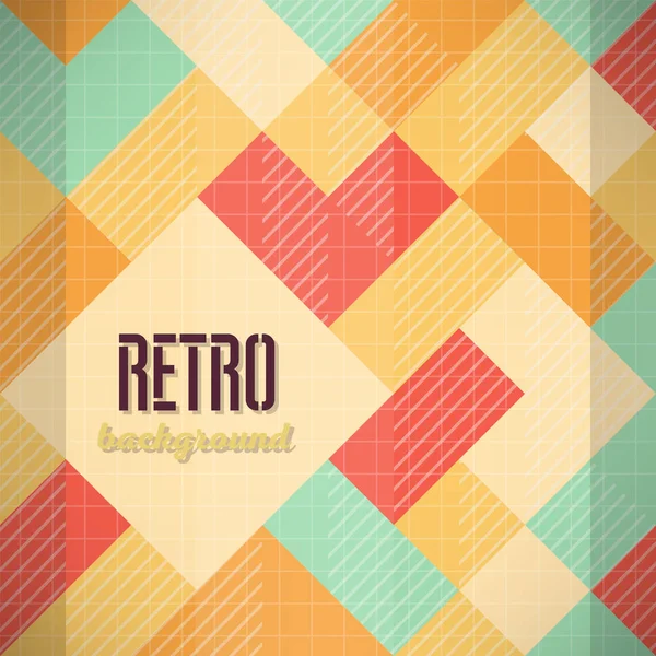 Old retro Vintage style background Design Template — Stock Vector