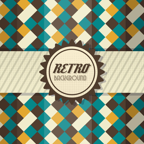 Old retro Vintage style background Design Template