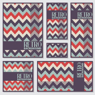 Eski retro Vintage stili arka plan tasarım şablonu