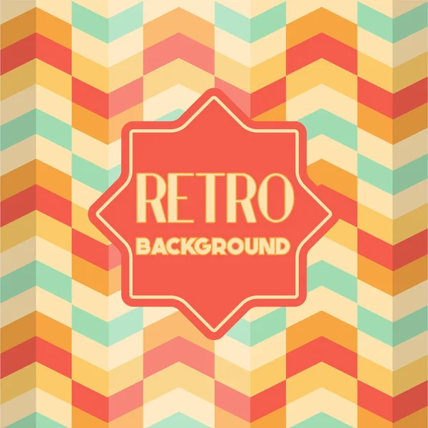 Alte Retro-Vintage-Stil Hintergrund-Design-Vorlage — Stockvektor