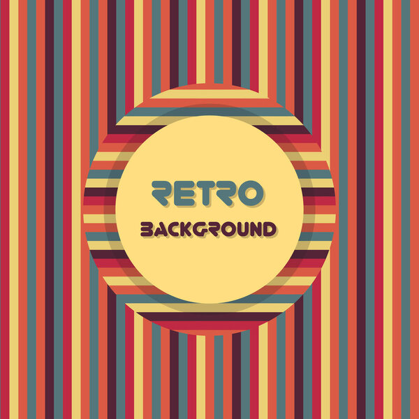 Old retro Vintage style background Design Template