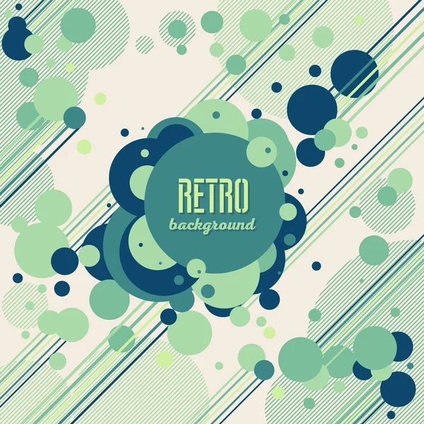 Old retro Vintage style background Design Template — Stock Vector