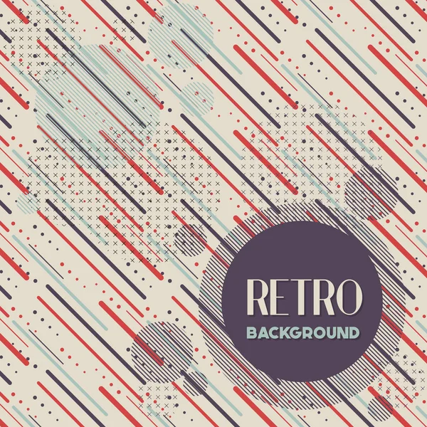 Old retro Vintage style background Design Template — Stock Vector