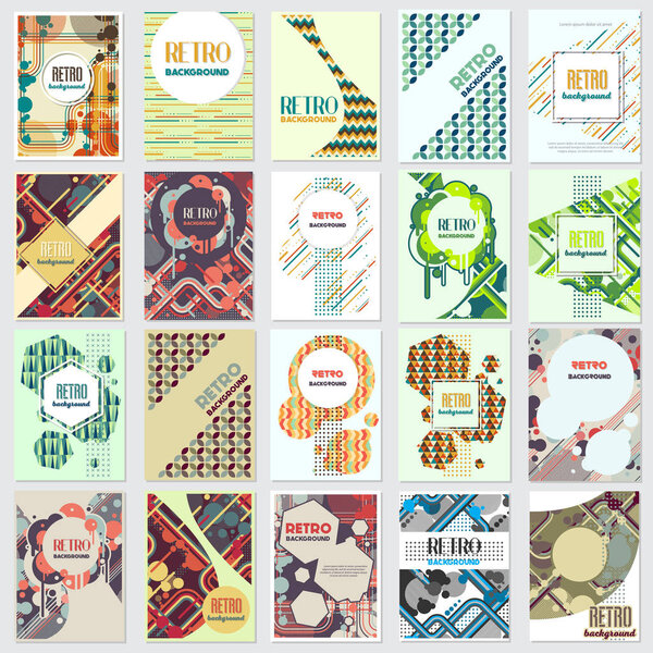 Старый ретро винтажный стиль фона Дизайн шаблон
