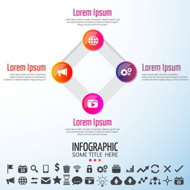 infographics tasarım şablonu