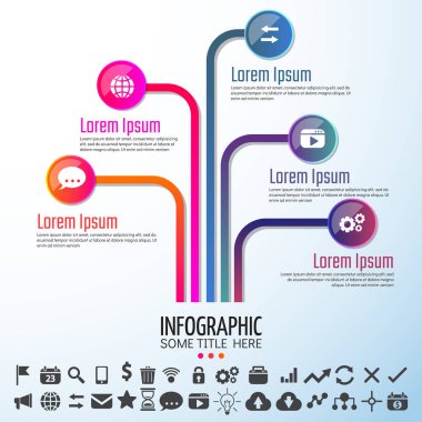 infographics tasarım şablonu