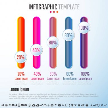 infographics tasarım şablonu