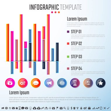 infographics tasarım şablonu