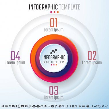 infographics tasarım şablonu