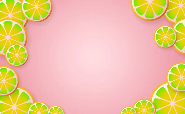 Fondo de vector de fruta — Vector de stock