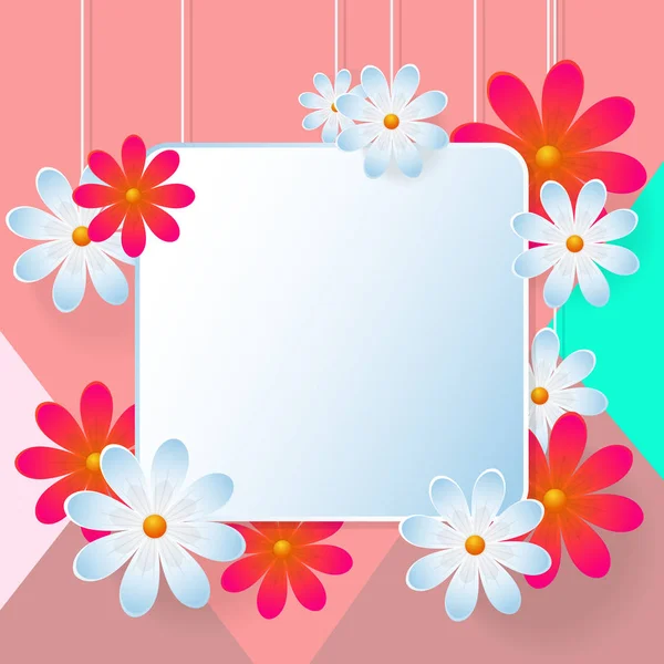 Flower Vector background — Stock Vector