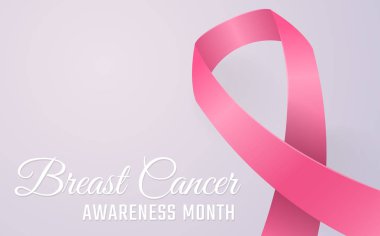 Meme Kanseri Bilinçlendirme vektör arka plan